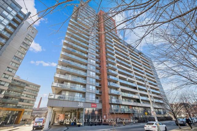 1023 - 38 Joe Shuster Way, Condo with 2 bedrooms, 1 bathrooms and 1 parking in Toronto ON | Image 1