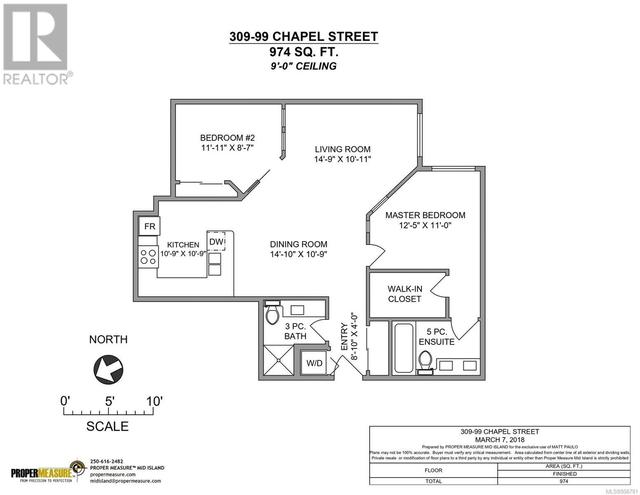 309 - 99 Chapel St, Condo with 2 bedrooms, 2 bathrooms and 2 parking in Nanaimo BC | Image 10
