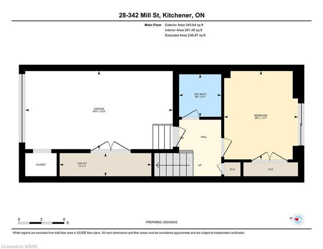 28 - 342 Mill Street, House attached with 3 bedrooms, 2 bathrooms and 1 parking in Kitchener ON | Image 16