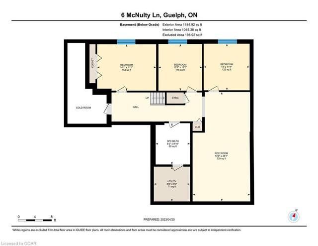 6 Mcnulty Lane, House detached with 6 bedrooms, 3 bathrooms and 4 parking in Guelph ON | Image 46
