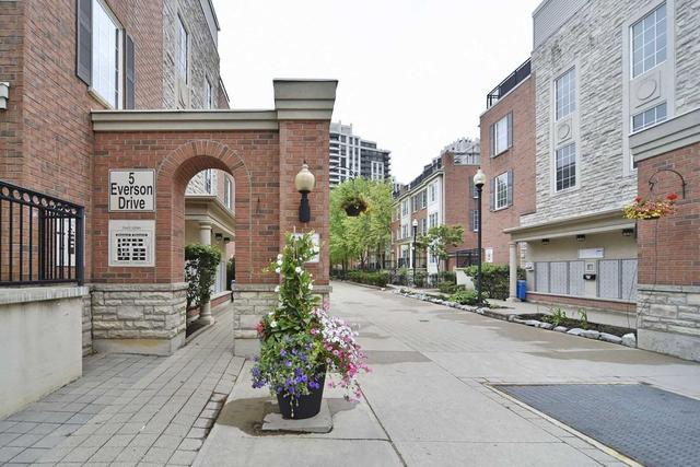 1212 - 5 Everson Dr, Townhouse with 2 bedrooms, 2 bathrooms and 1 parking in Toronto ON | Image 26