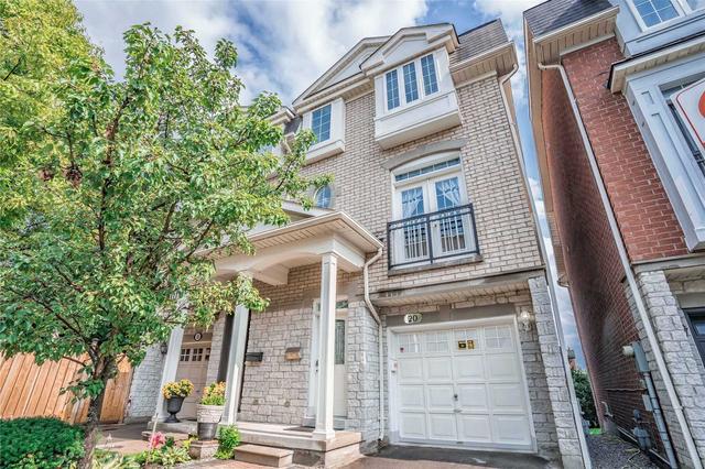 20 Lambrinos Lane, House semidetached with 3 bedrooms, 4 bathrooms and 2 parking in Toronto ON | Image 1