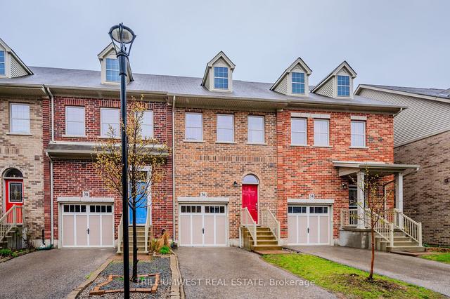 36 Robert Peel Rd, Townhouse with 3 bedrooms, 3 bathrooms and 2 parking in Kitchener ON | Image 1