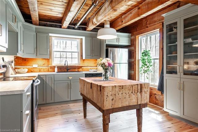 Butcher block island included with sale of property | Image 50