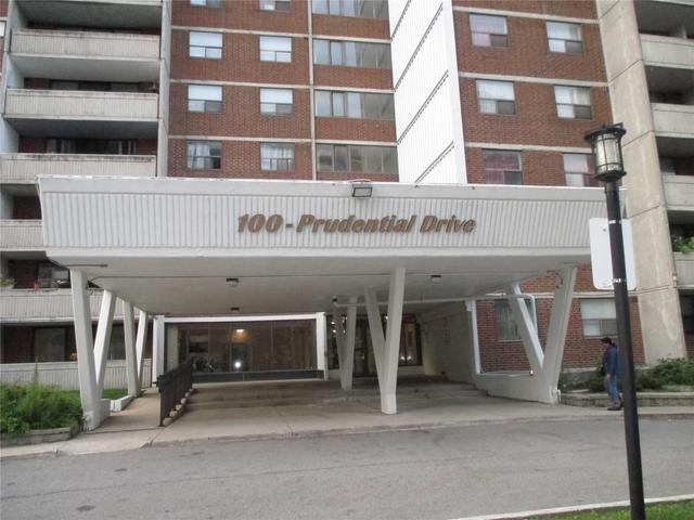 1502 - 100 Prudential Dr, Condo with 2 bedrooms, 1 bathrooms and 1 parking in Toronto ON | Image 1