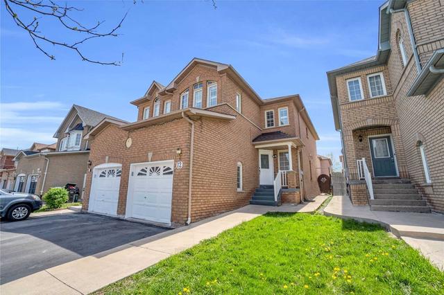 12 Coachwhip Rd, House semidetached with 3 bedrooms, 4 bathrooms and 2 parking in Brampton ON | Image 12