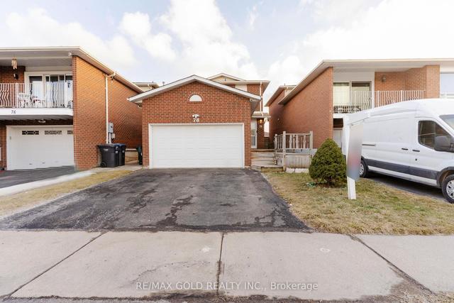 78 Deerpark Cres, House detached with 3 bedrooms, 3 bathrooms and 5 parking in Brampton ON | Image 1