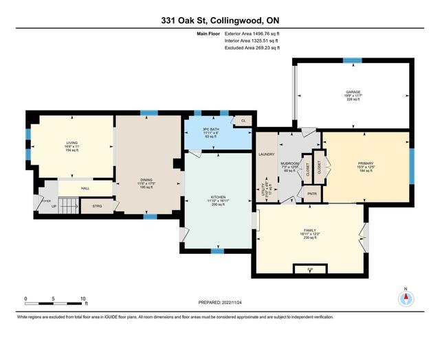 331 Oak St, House detached with 3 bedrooms, 2 bathrooms and 4 parking in Collingwood ON | Image 33