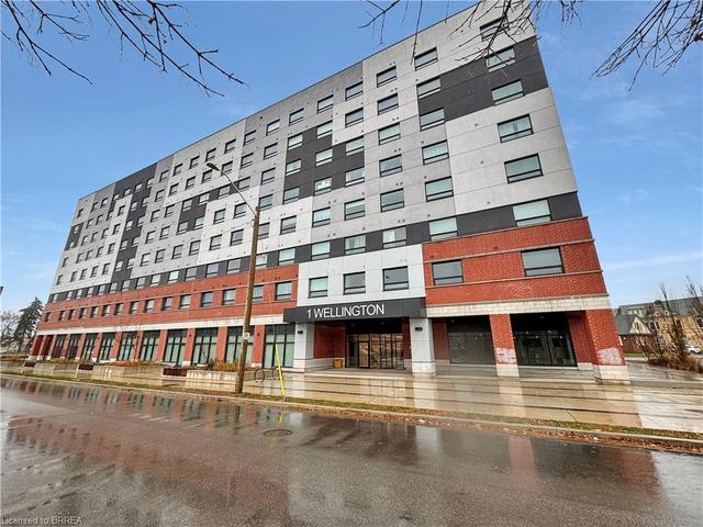 401 - 1 Wellington Street, House attached with 1 bedrooms, 1 bathrooms and 1 parking in Brantford ON | Image 1