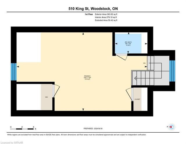 510 King Street, House detached with 3 bedrooms, 1 bathrooms and 2 parking in Woodstock ON | Image 35