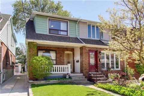 81 Wolverleigh Blvd, House semidetached with 3 bedrooms, 2 bathrooms and 2 parking in Toronto ON | Image 1