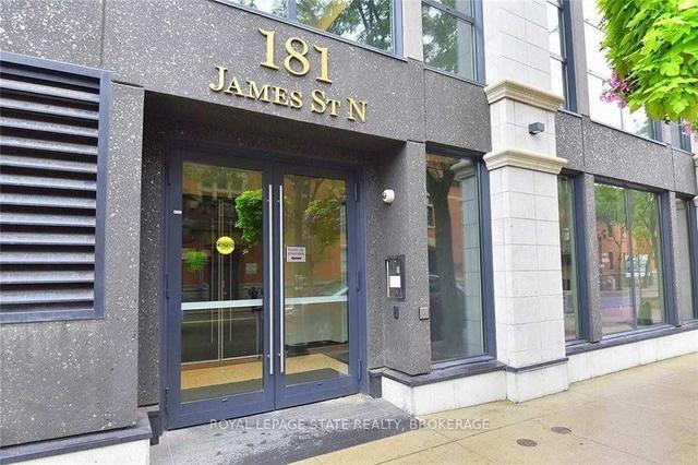 201 - 181 James St N, Condo with 0 bedrooms, 1 bathrooms and 2 parking in Hamilton ON | Image 33