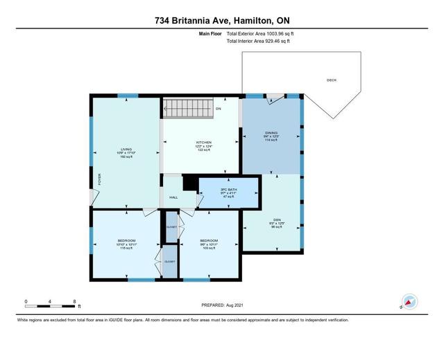 734 Britannia Ave, House detached with 2 bedrooms, 2 bathrooms and 4 parking in Hamilton ON | Image 33