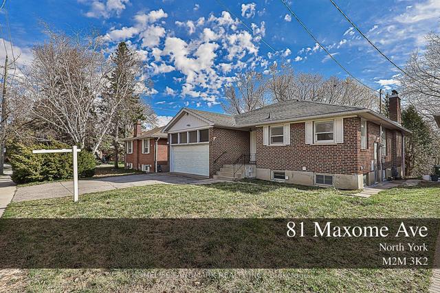 81 Maxome Ave, House detached with 3 bedrooms, 2 bathrooms and 5 parking in Toronto ON | Image 1