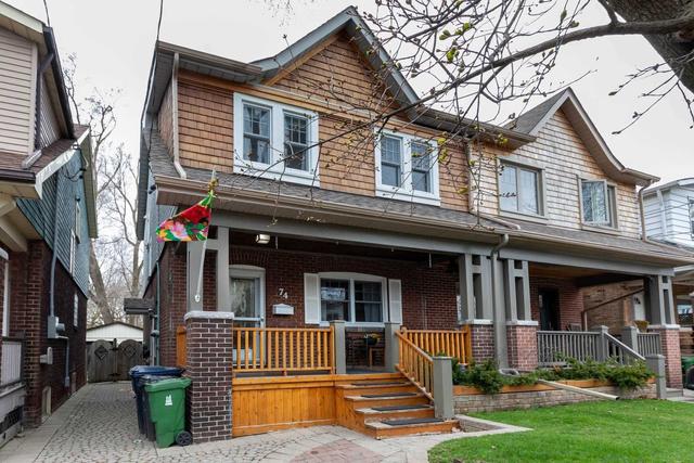 74 Orchard Park Blvd, House semidetached with 3 bedrooms, 3 bathrooms and 1 parking in Toronto ON | Image 1