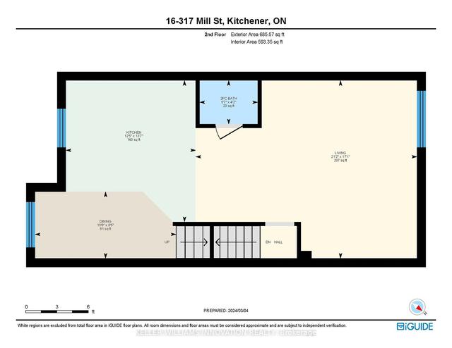 16 - 317 Mill St, House attached with 3 bedrooms, 2 bathrooms and 2 parking in Kitchener ON | Image 33