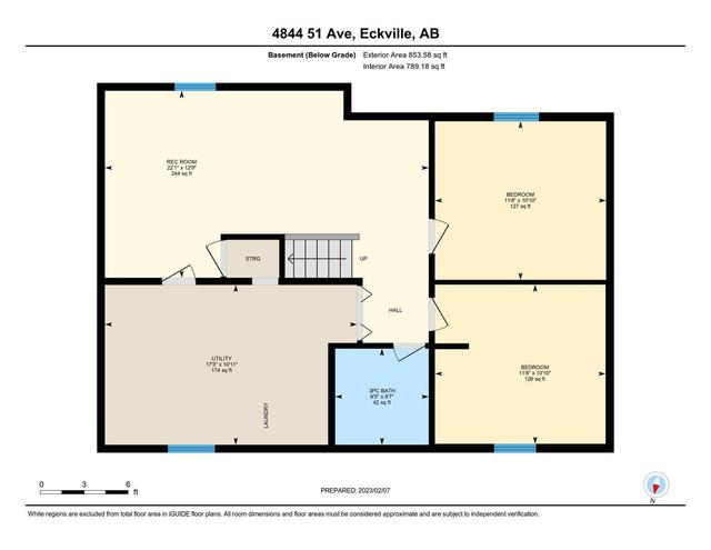 4844 51 Ave, House detached with 4 bedrooms, 2 bathrooms and 4 parking in Eckville AB | Image 24