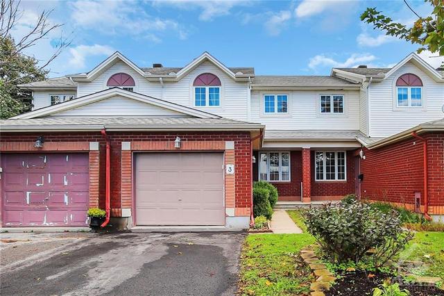 3 Kincardine Drive, Townhouse with 3 bedrooms, 2 bathrooms and 3 parking in Ottawa ON | Image 1