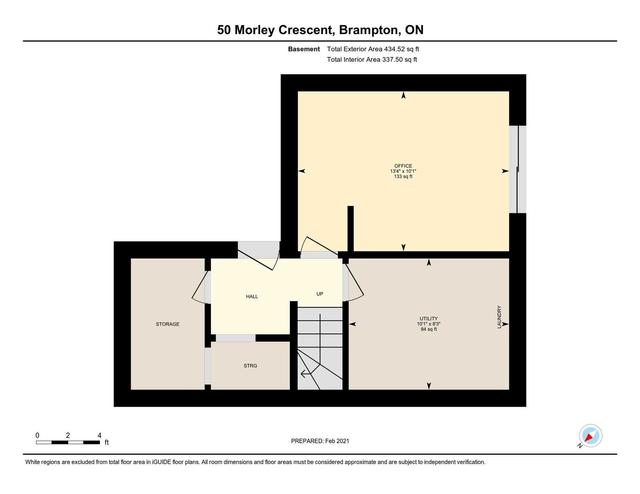 50 Morley Cres, Townhouse with 3 bedrooms, 2 bathrooms and 2 parking in Brampton ON | Image 32