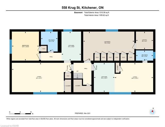 558 Krug Street, Home with 5 bedrooms, 0 bathrooms and null parking in Kitchener ON | Image 50
