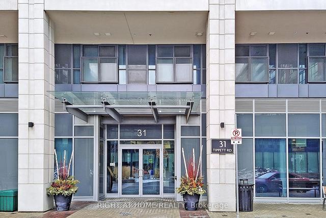 803 - 31 Tippett Rd, Condo with 1 bedrooms, 1 bathrooms and 0 parking in Toronto ON | Image 23