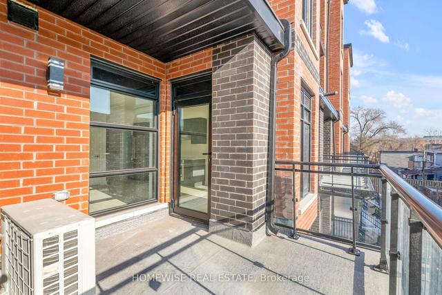 208 - 485 Logan Ave, Townhouse with 2 bedrooms, 2 bathrooms and 0 parking in Toronto ON | Image 9