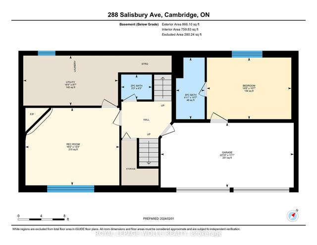 288 Salisbury Ave, House detached with 3 bedrooms, 3 bathrooms and 4 parking in Cambridge ON | Image 32