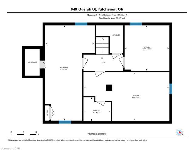840 Guelph Street, House detached with 4 bedrooms, 2 bathrooms and 3 parking in Kitchener ON | Image 40