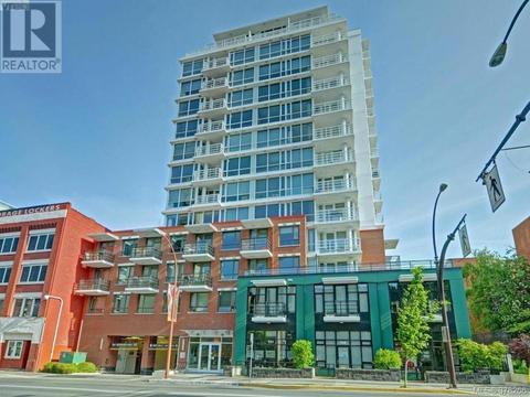 1005 - 834 Johnson St, Condo with 1 bedrooms, 1 bathrooms and null parking in Victoria BC | Card Image