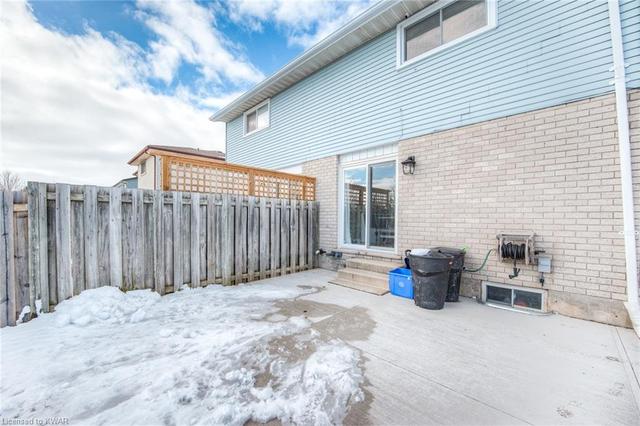 242 The Country Way, House semidetached with 3 bedrooms, 1 bathrooms and null parking in Kitchener ON | Image 35