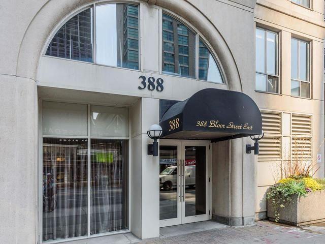 1003 - 388 Bloor St E, Condo with 3 bedrooms, 2 bathrooms and 1 parking in Toronto ON | Image 1