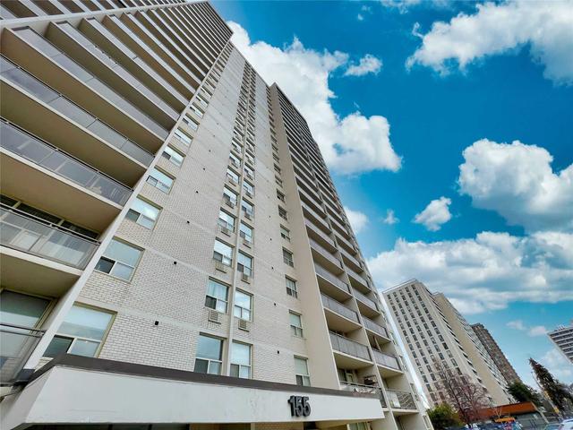 608 - 155 Marlee Ave, Condo with 2 bedrooms, 1 bathrooms and 1 parking in Toronto ON | Card Image