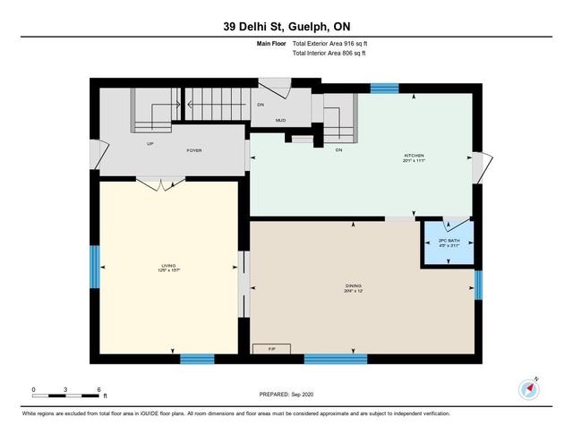 39 Delhi St, House detached with 3 bedrooms, 3 bathrooms and 2 parking in Guelph ON | Image 25