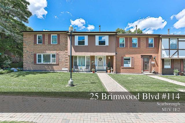 114 - 25 Brimwood Blvd, Townhouse with 4 bedrooms, 3 bathrooms and 2 parking in Toronto ON | Image 12
