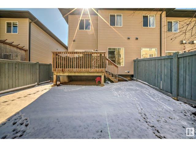 18 - 16004 54 St Nw, House semidetached with 3 bedrooms, 3 bathrooms and null parking in Edmonton AB | Image 48