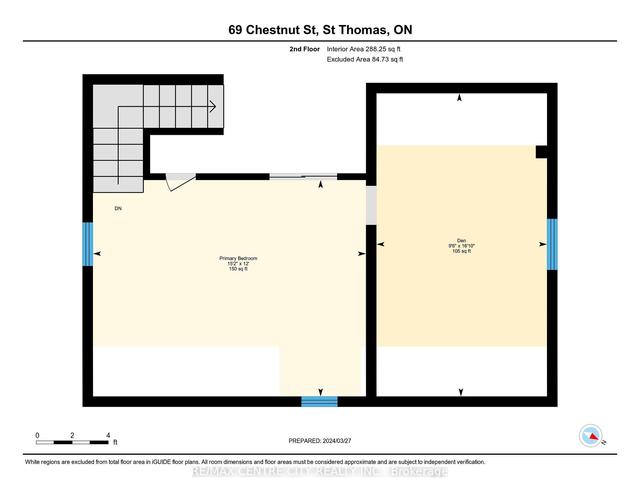 69 Chestnut St, House detached with 2 bedrooms, 1 bathrooms and 3 parking in St. Thomas ON | Image 19