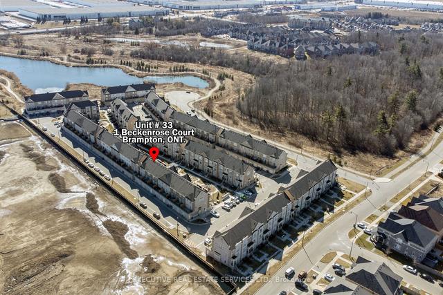 33 - 1 Beckenrose Crt, Townhouse with 2 bedrooms, 3 bathrooms and 1 parking in Brampton ON | Image 33