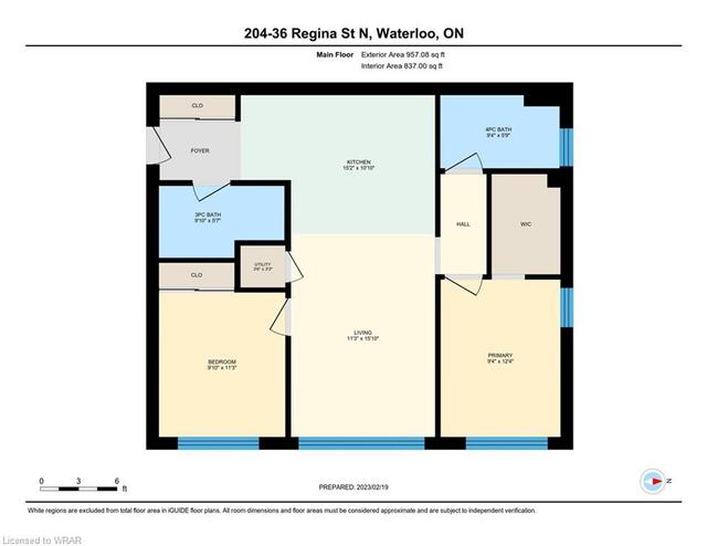 204 - 36 Regina Street, House attached with 2 bedrooms, 2 bathrooms and 1 parking in Waterloo ON | Image 30