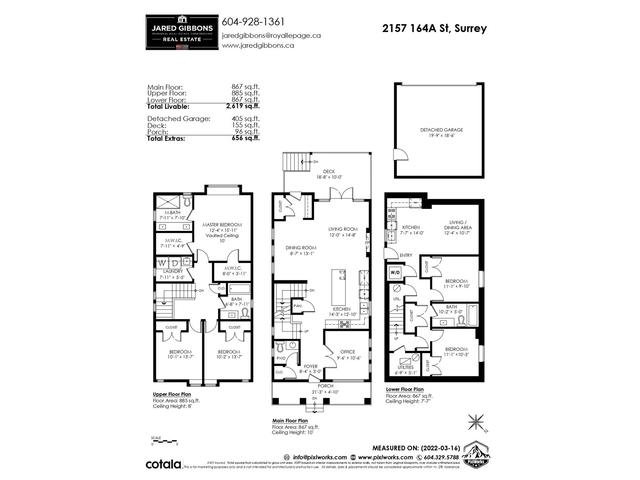 2157 164a Street, House detached with 5 bedrooms, 4 bathrooms and 3 parking in Surrey BC | Image 36