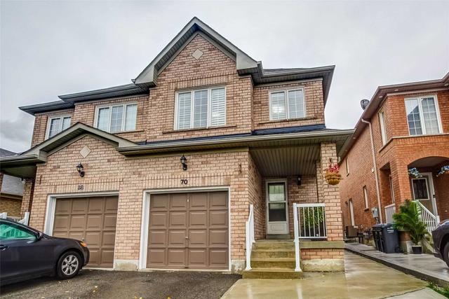 70 Cadillac Cres, House semidetached with 4 bedrooms, 4 bathrooms and 4 parking in Brampton ON | Image 1