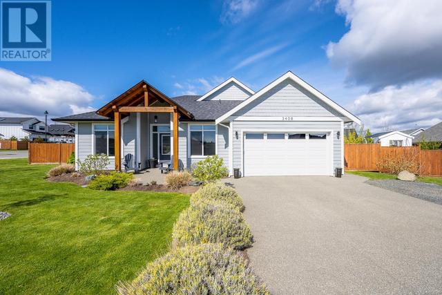3408 Harbourview Blvd, House detached with 3 bedrooms, 2 bathrooms and 3 parking in Courtenay BC | Card Image