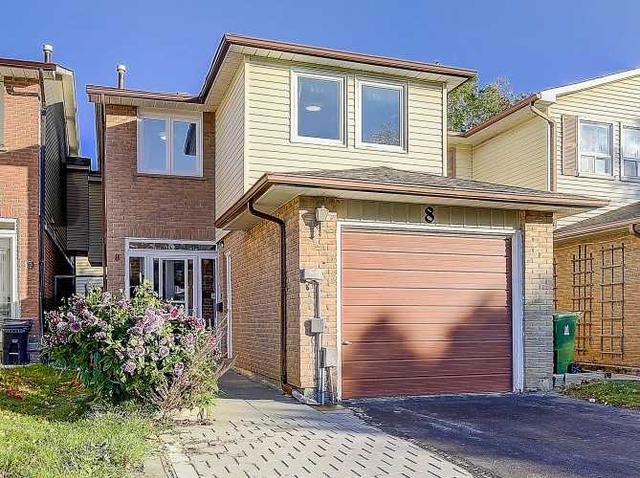 8 Copperwood Sq, House attached with 3 bedrooms, 4 bathrooms and 3 parking in Toronto ON | Image 1