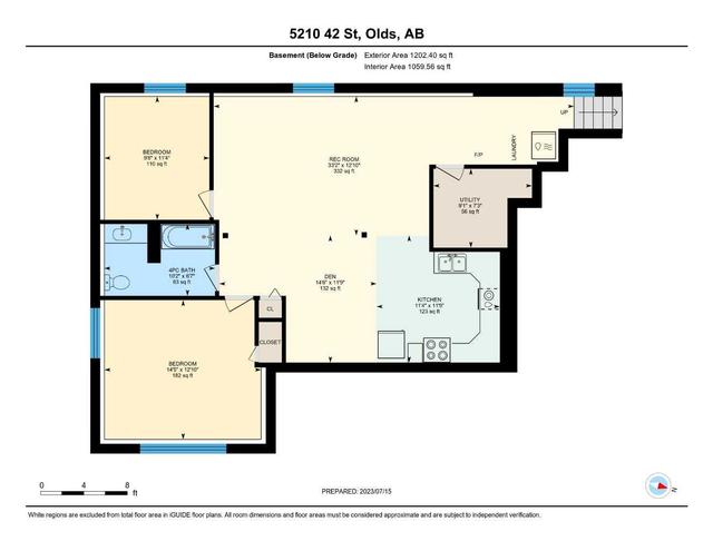 5210 42 Street, House detached with 4 bedrooms, 2 bathrooms and 4 parking in Olds AB | Image 24