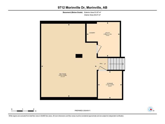 9712 Morinville Dr, House detached with 4 bedrooms, 2 bathrooms and 4 parking in Morinville AB | Image 53