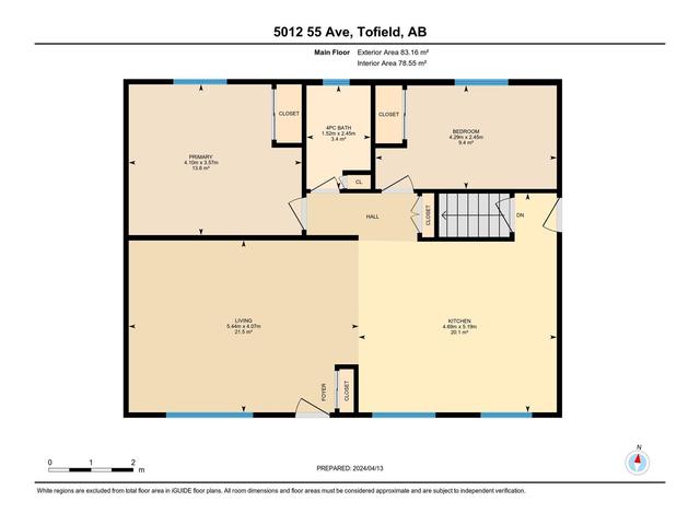 5012 55 Av, House detached with 3 bedrooms, 1 bathrooms and null parking in Tofield AB | Image 41