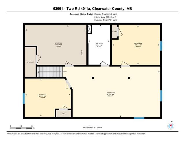 63001 Twp Rd 40 1a, House detached with 3 bedrooms, 2 bathrooms and 5 parking in Clearwater County AB | Image 41