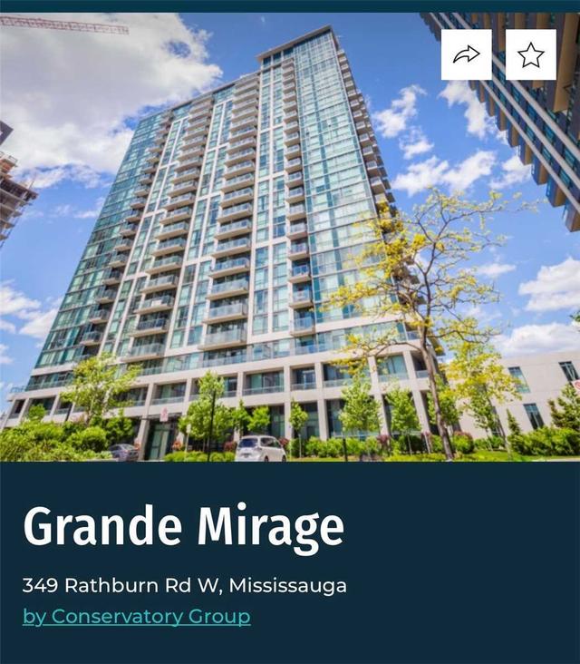 103 - 349 Rathburn Rd W, Condo with 1 bedrooms, 2 bathrooms and 1 parking in Mississauga ON | Image 1