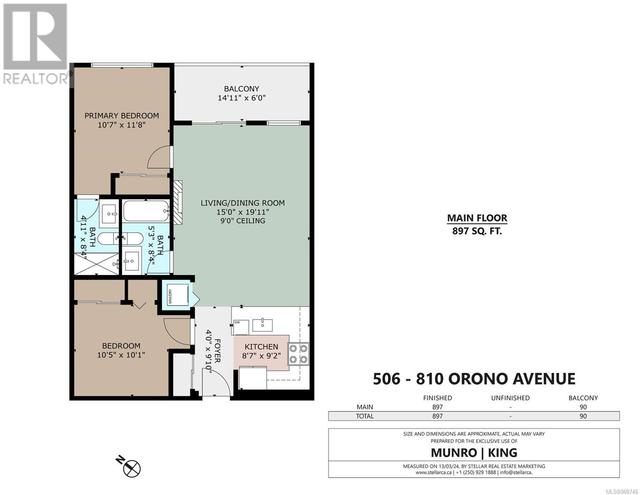 506 - 810 Orono Ave, Condo with 2 bedrooms, 2 bathrooms and 1 parking in Langford BC | Image 26