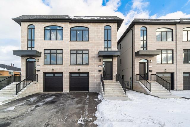 35 St Gaspar Crt, House semidetached with 3 bedrooms, 4 bathrooms and 3 parking in Toronto ON | Image 1
