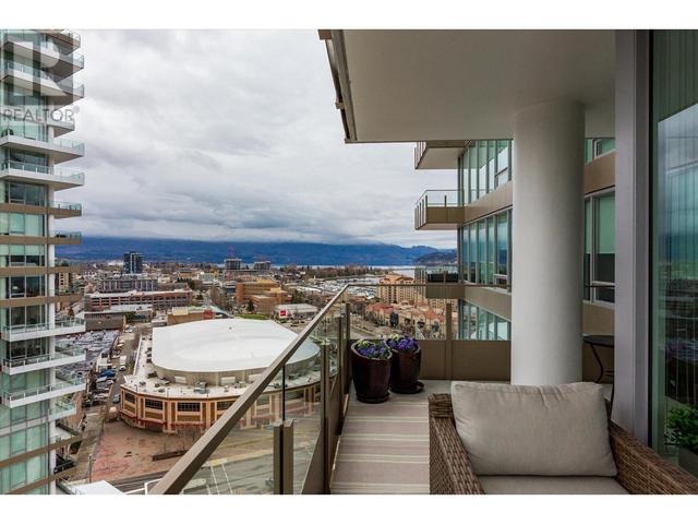1702 - 1181 Sunset Drive, Condo with 2 bedrooms, 2 bathrooms and 1 parking in Kelowna BC | Image 17